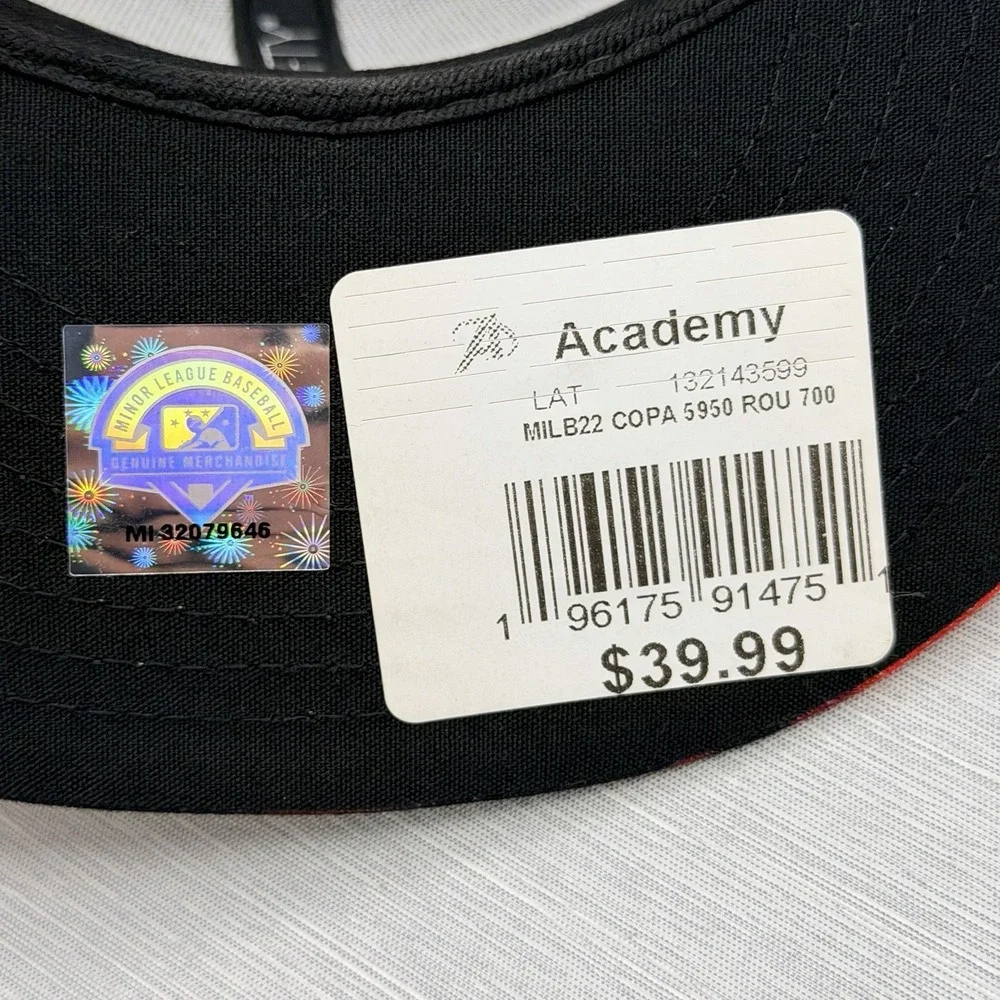 Round‎ Rock Express Chupacabras New Era 59FIFTY Hat 7 MiLB Fitted Serape Brim